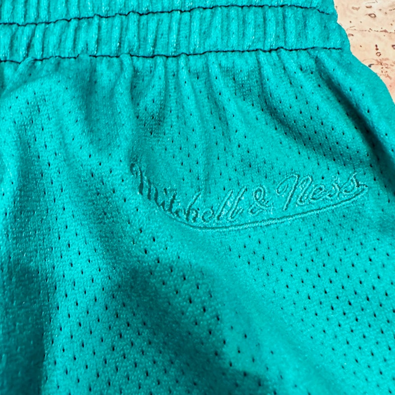Mitchell & Ness MLS Since 96 2.0 Sublimated Mesh Shorts LA Galaxy Green Black M