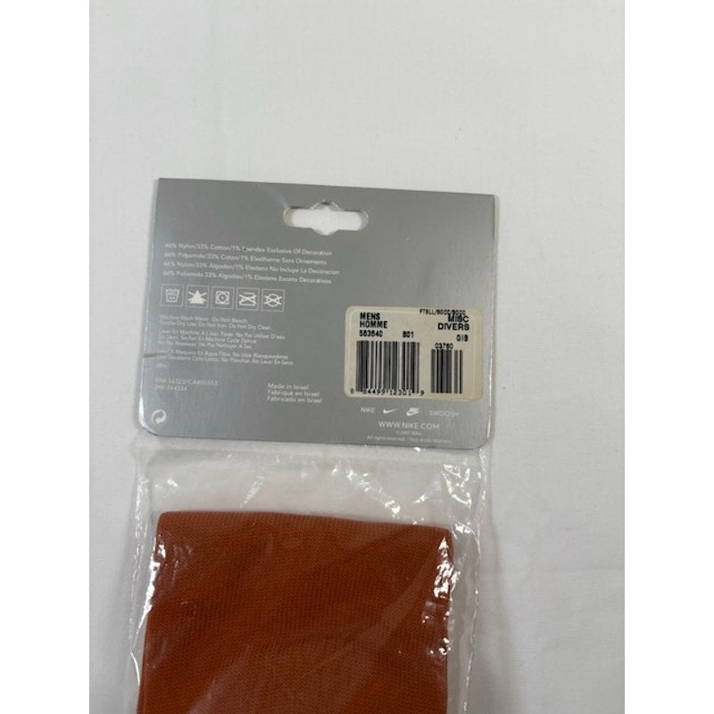 Nike Sports Football Soccer Socks Over The Calf Orange Mens Size 8.5-12.5