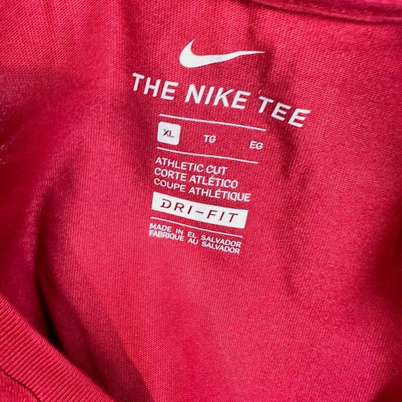 Nike Cardinal USC Trojans Tee Shirt Short Sleeve Crew Neck Red Mens Size XL