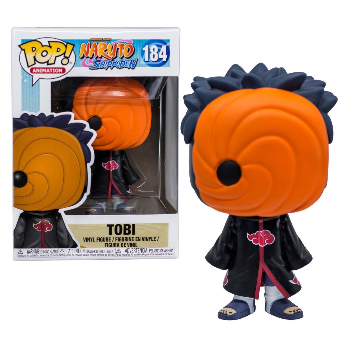 Funko Pop! Animation Naruto Shippuden Tobi Vinyl Figure #184