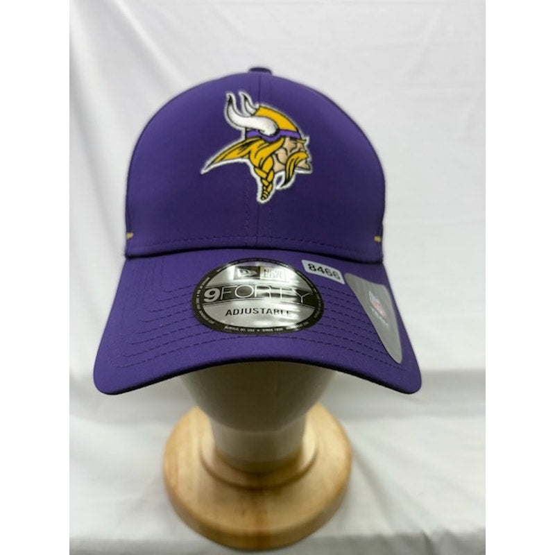 New Era 9FORTY Minnesota Vikings Adjustable NFL Cap Purple Unisex OSFM