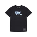 Mitchell & Ness Mens Branded M&N Heavyweight Graphic S/S Tee Black Small