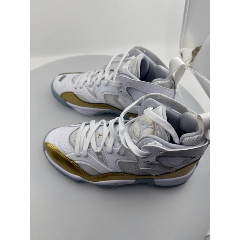 Nike Jordan Jumpman Two Trey Basketball Shoes DR9631-107 White Womens Sz 6