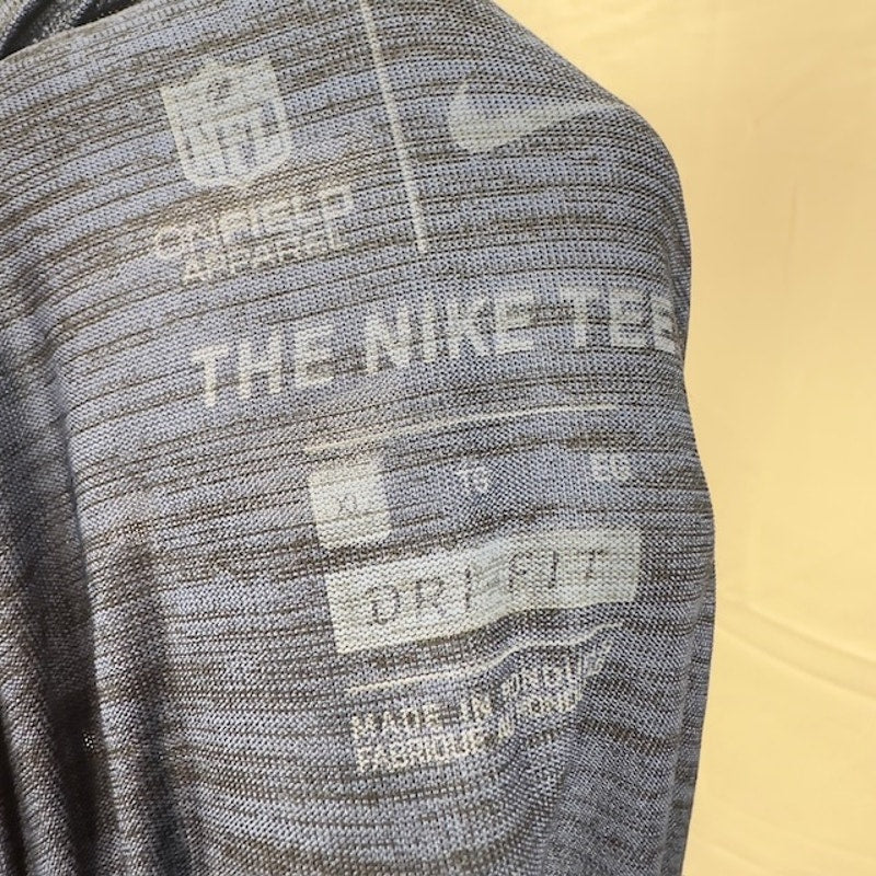 Nike NFL Seattle Seahawks T-Shirt Short Sleeve Dri Fit Graphic Print Gray XL