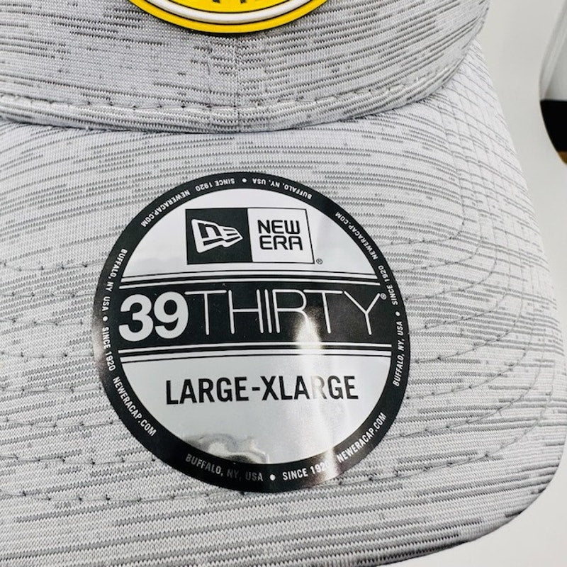 New Era NFL Miami Dolphins on-Field Sideline 39THIRTY Cap Gray Mens L/XL