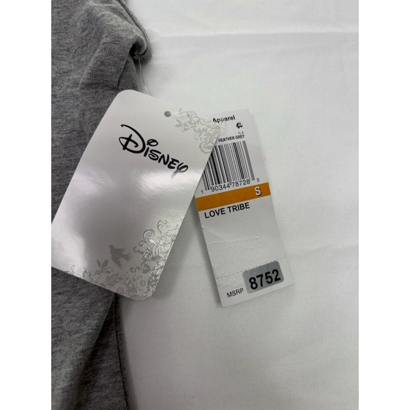 Disney Jasmine Royal Highness Graphic Bodysuit Scoop Neck Gray Women Size S