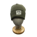Staple Pigeon STPL Cuffed Knit Beanie Hat Streetwear Olive Green Adult OS