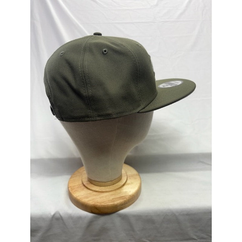 New Era 9FIFTY Houston Astros Snapback Hat MLB Flat Brim Olive Green Unisex OSFM