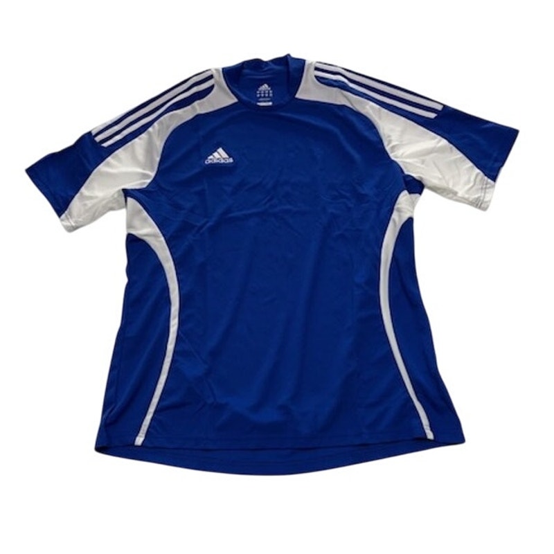 Adidas Toque SS Soccer Football Jersey Clima365 Cobalt/White Mens Size XL