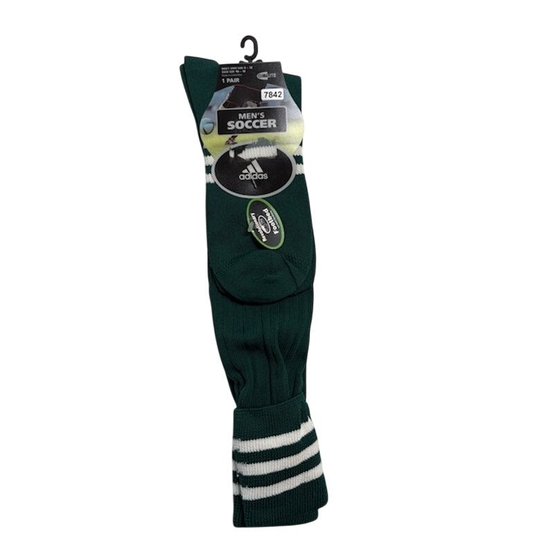 Adidas Copa Edge Soccer Socks Over The Calf Green/White Mens Size 6-12