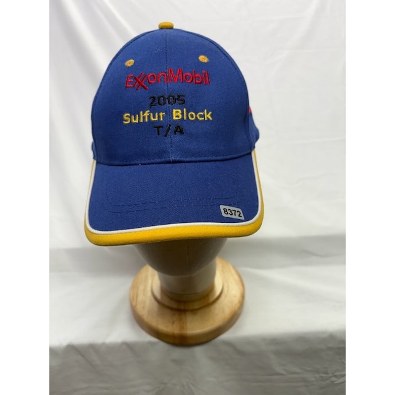 OC ExxonMobil 2005 Sulfur Block T/A Adjustable Baseball Cap Blue Adult One Size
