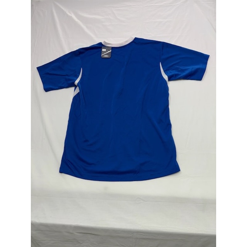 Umbro Azul Jersey Shirt Short Sleeve Crewneck Royal Blue/White Mens Size M