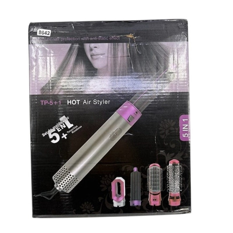 TP-5+1 Hot Air Styler 5 in 1 Hair Dryer Brush Curling Volumizer Set