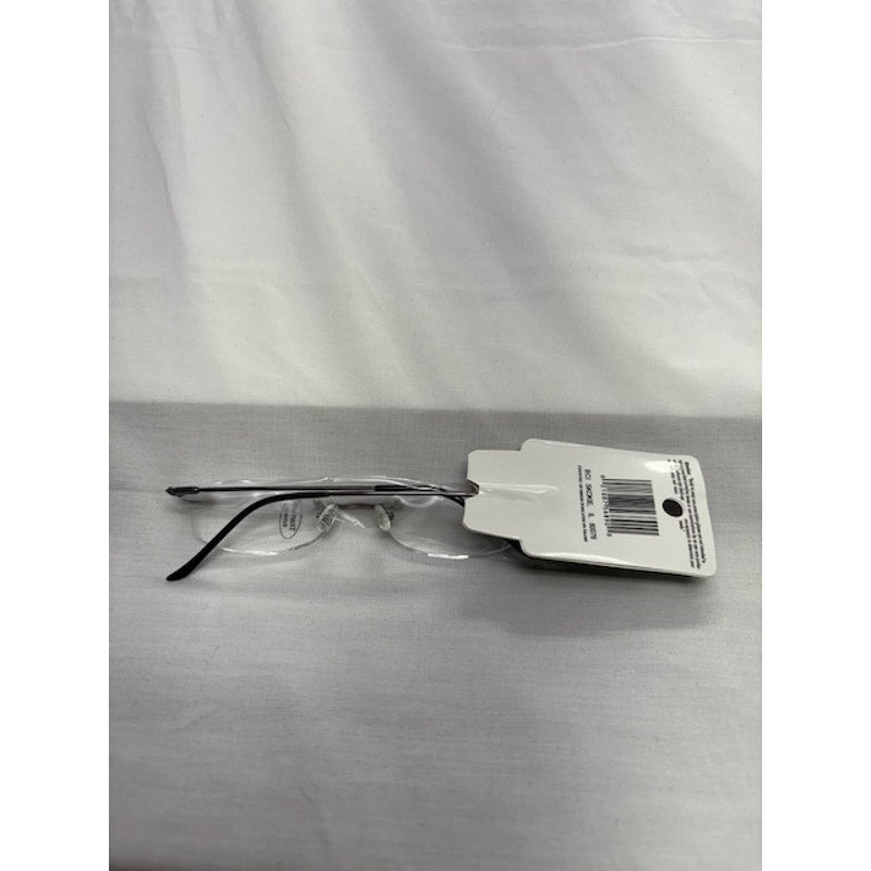 Ultra Spex Titanium Reading Glasses +2.25 Medium Lightweight Black Frame