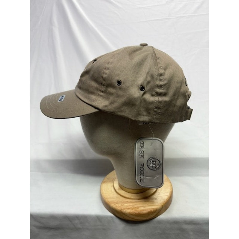 Task Force OEF Operation Iraqi Freedom Coalition Forces Strapback Hat Tan OS