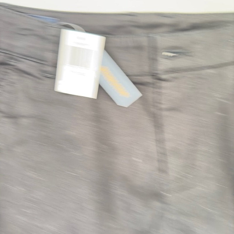 Pendleton Straight Leg Chino Pants Flat Front Cuffed Hem Black Womens 2
