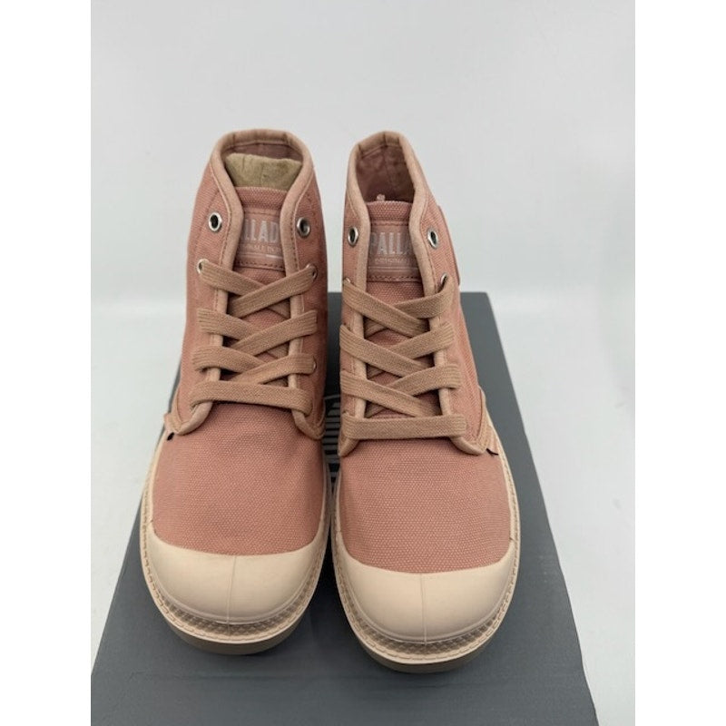 Palladium Pampa Hi Lace Up Ankle Boot 92352-663-M Rose Brick Womens Size 5