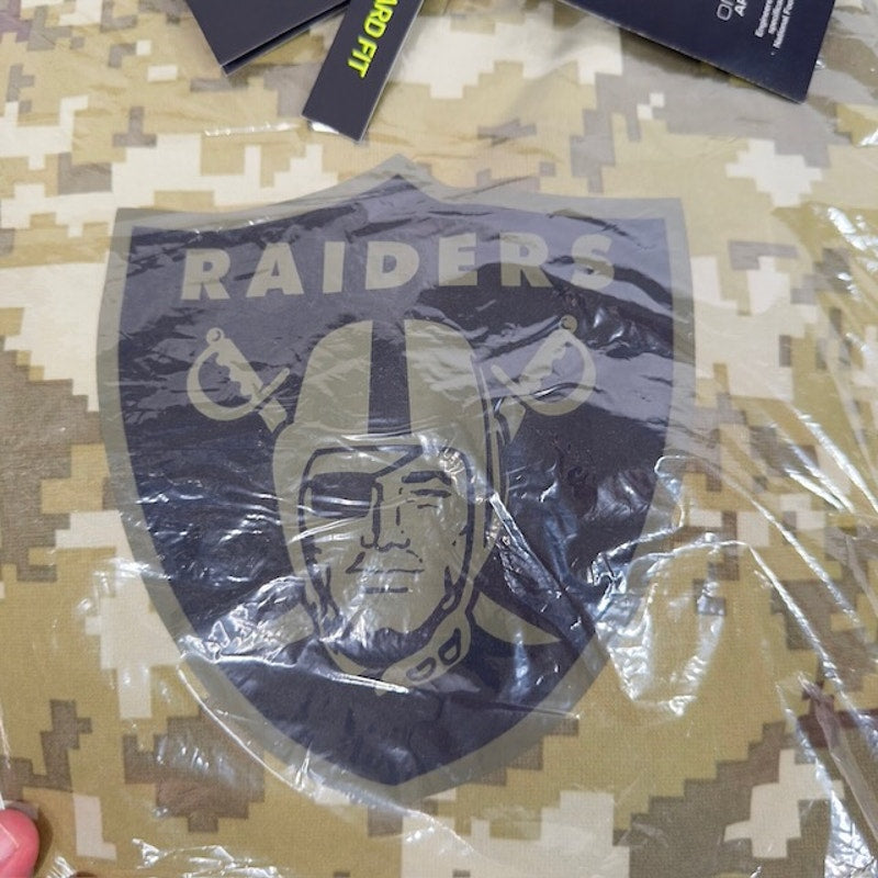 Nike Las Vegas Raiders 2021 Salute To Service Therma Hoodie Green Mens Size M