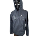 Mitchell & Ness Essentials Sports Print Hoodie Swetashirt Pullover Black M