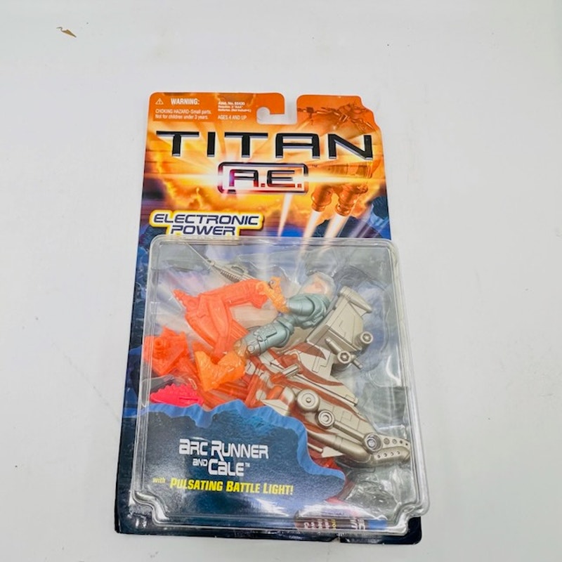 Hasbro 2000 Titan A.E. Electronic Power Fleet Vehicle - Bac Runner & Cale