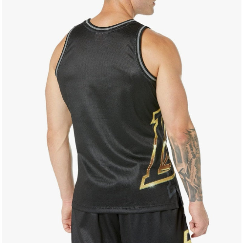 Mitchell & Ness NBA Big Face 4.0 Fashion Tank Los Angeles Lakers Black Size M