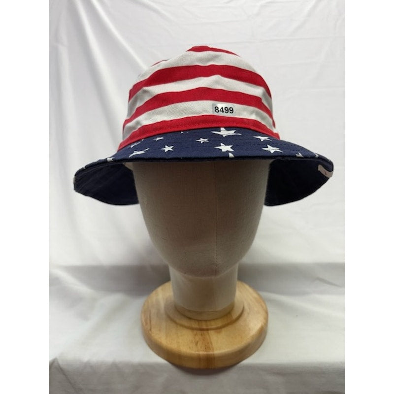 Nike Reversible Bucket Hat USA Flag Red White Blue Adult Unisex Size S/M