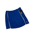 Diadora Irina Tennis Skirt Elastic Waist Pull-On Blue/White Womens Size S