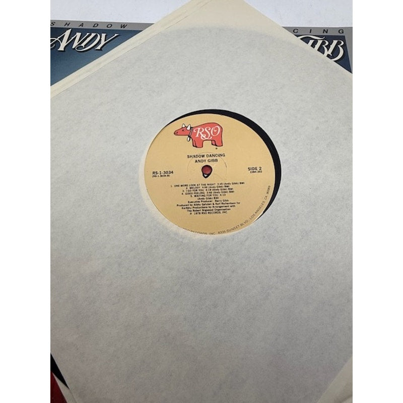 Andy Gibb – Shadow Dancing 1978 Vinyl Album Record