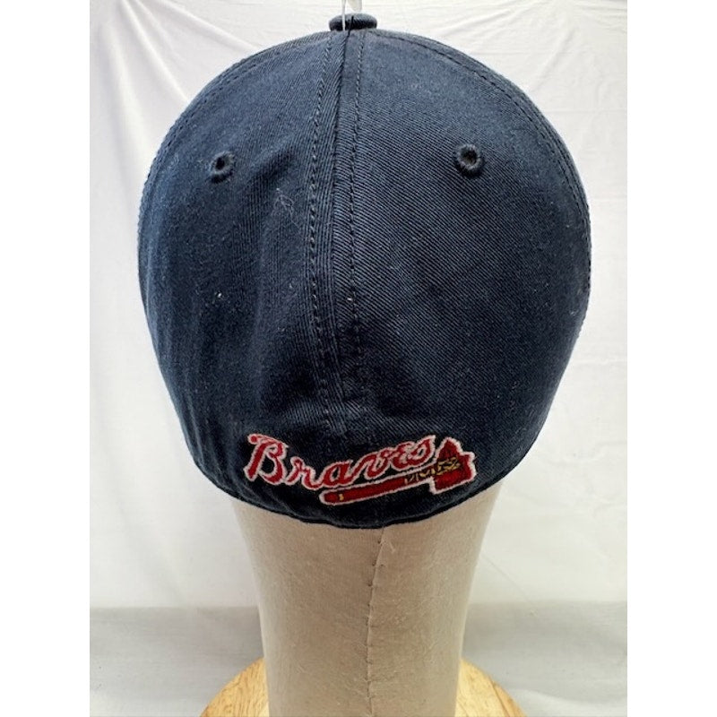 ‘47 Brand Atlanta Braves Franchise Fitted Cap MLB Logo Navy Unisex Small