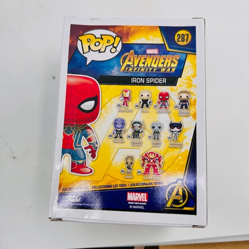 Funko Pop! Marvel: Avengers Infinity War - Iron Spider #287 Vinyl Figure