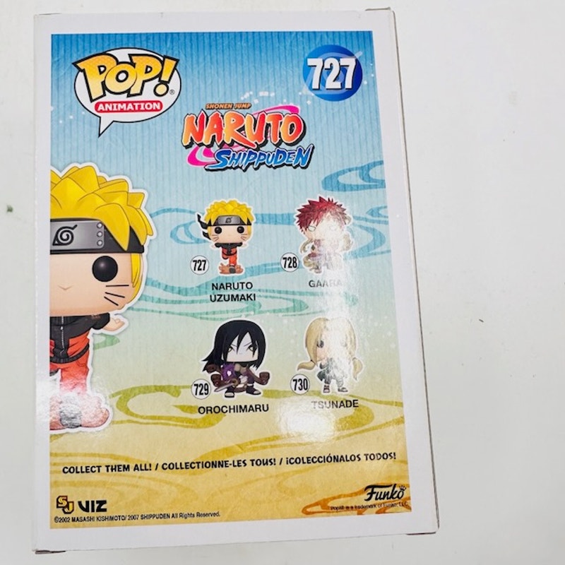 Funko Pop! Animation Naruto Shippuden Naruto Uzumaki Vinyl Figure #727