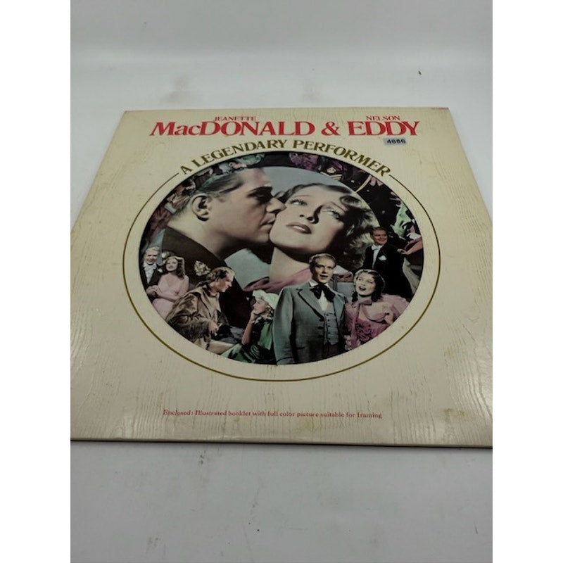 Jeanette MacDonald & Nelson Eddy – Legendary Performers 1977 Vinyl Album Record
