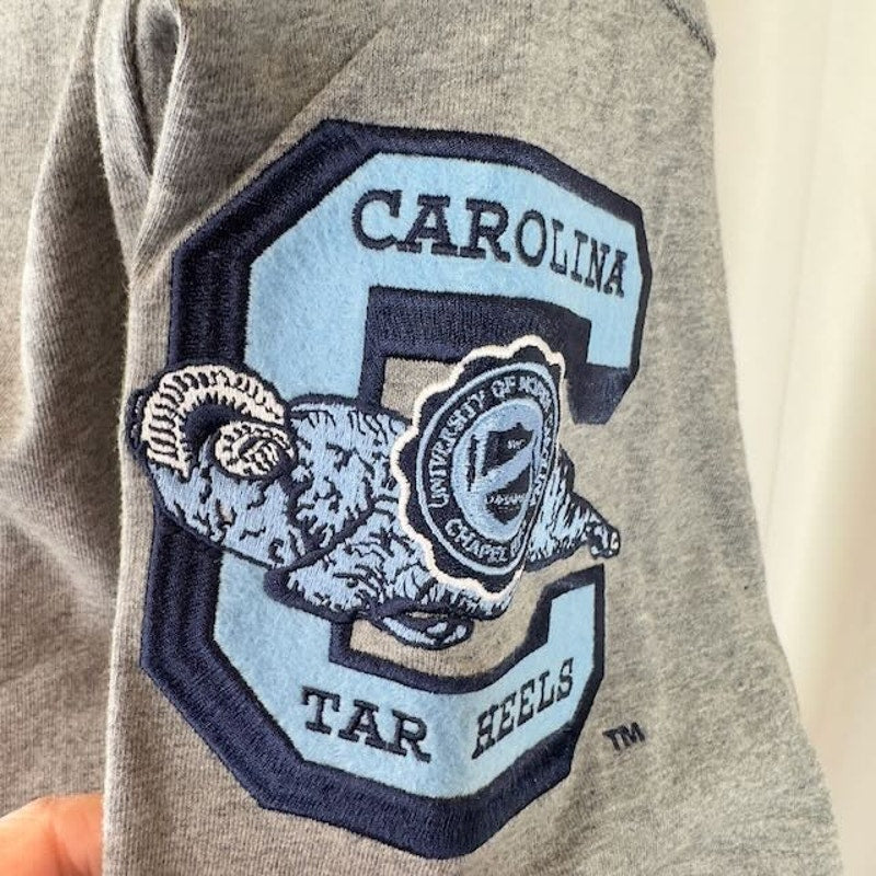 Mitchell & Ness City Collection North Carolina Tar Heels Tee Gray Mens Size XS