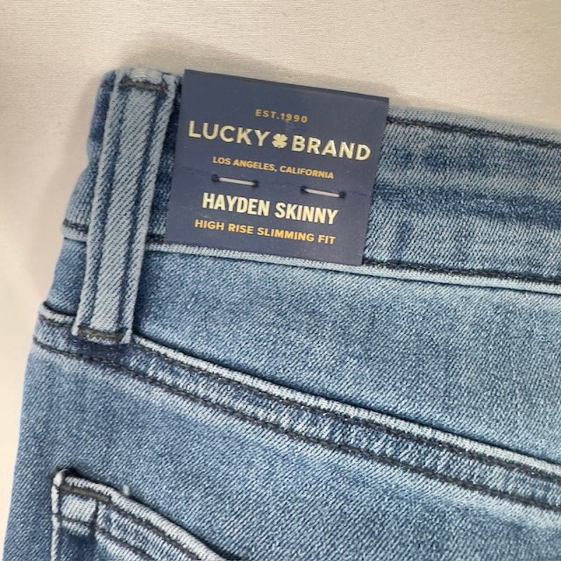 Lucky Brand Hayden High Rise Skinny Jean Englewood Medium Wash Womens Size 10/30