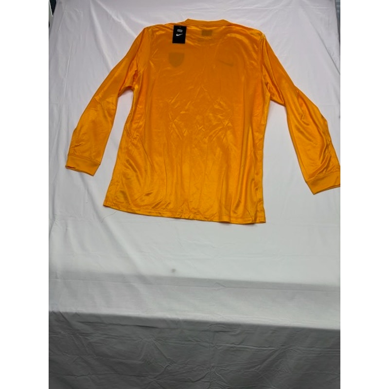Nike Dri-Fit Football Soccer Goalkeeper Jersey Long Sleeve Gold Mens Size XL