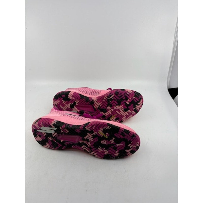 Skechers Go Train Arch Fit Viper Court Pro-Pickleball Sneaker Pink Womens Size 8