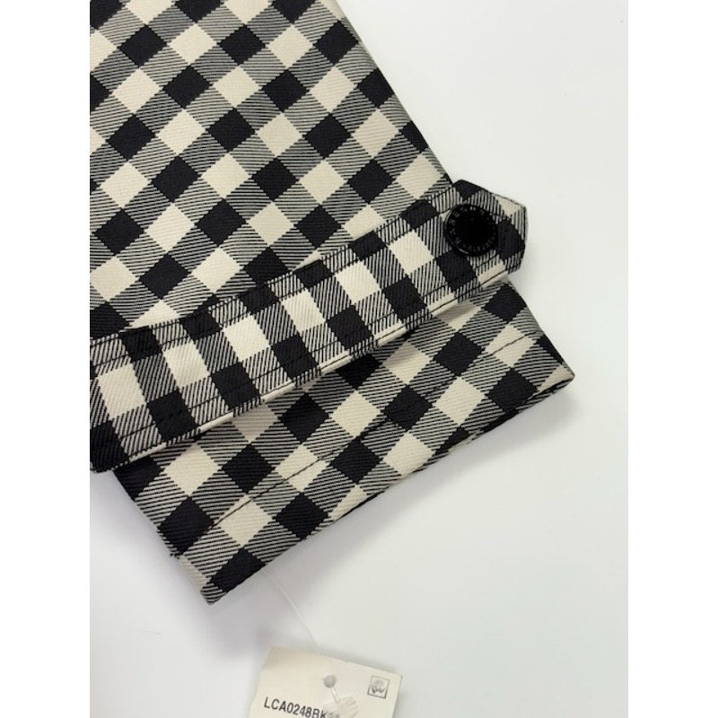 Barbour by ALEXACHUNG Ivy Casual Jacket Northumbria Check Black/White Size 2