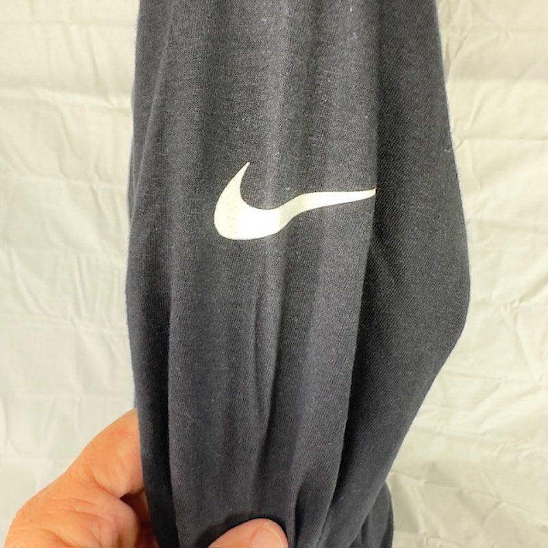 Nike Kansas City Chiefs Super Bowl LV Logo T-Shirt Long Sleeve Black Mens Size L
