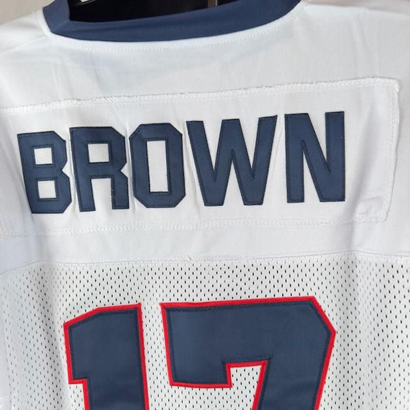 Headgear Classics Marquise Brown 17 High School Football Jersey White Mens L