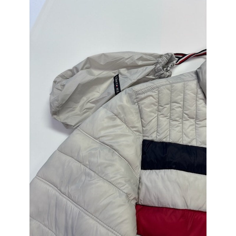 Tommy Hilfiger Quilted Puffer Jacket Packable Jacket Ice Combo Mens Size S