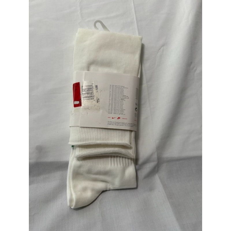Nike Celtic F.C. Football Socks Knee-High White Adult Unisex Size 8.5-12.5