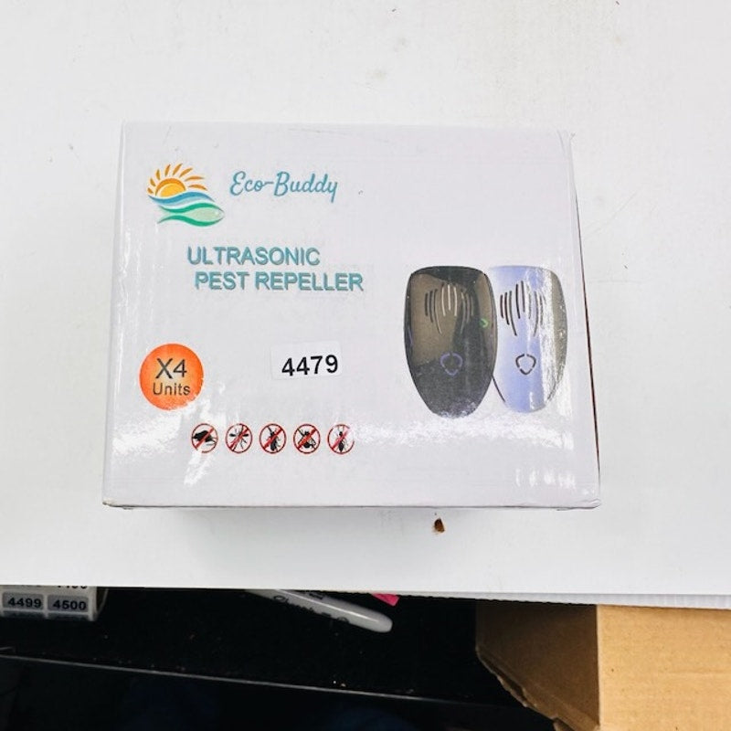 Eco Buddy Ultrasonic Electric Pest Repeller Mouse Mosquito Cockroach Spider