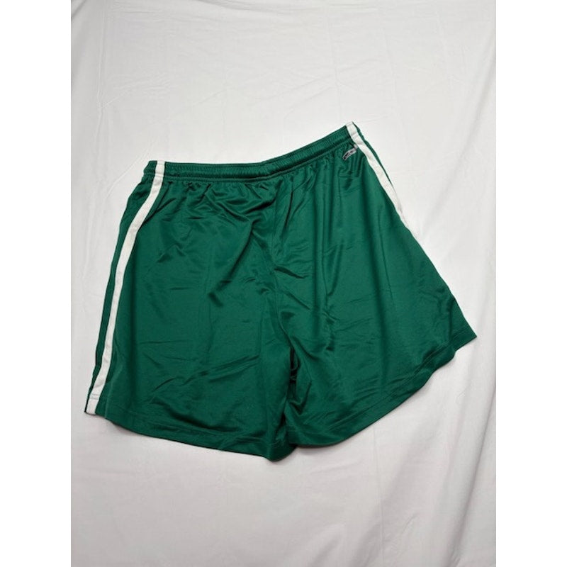 Puma Athletic Sports Shorts Elastic Waist Pull-On Lined Green/White Mens Size XL