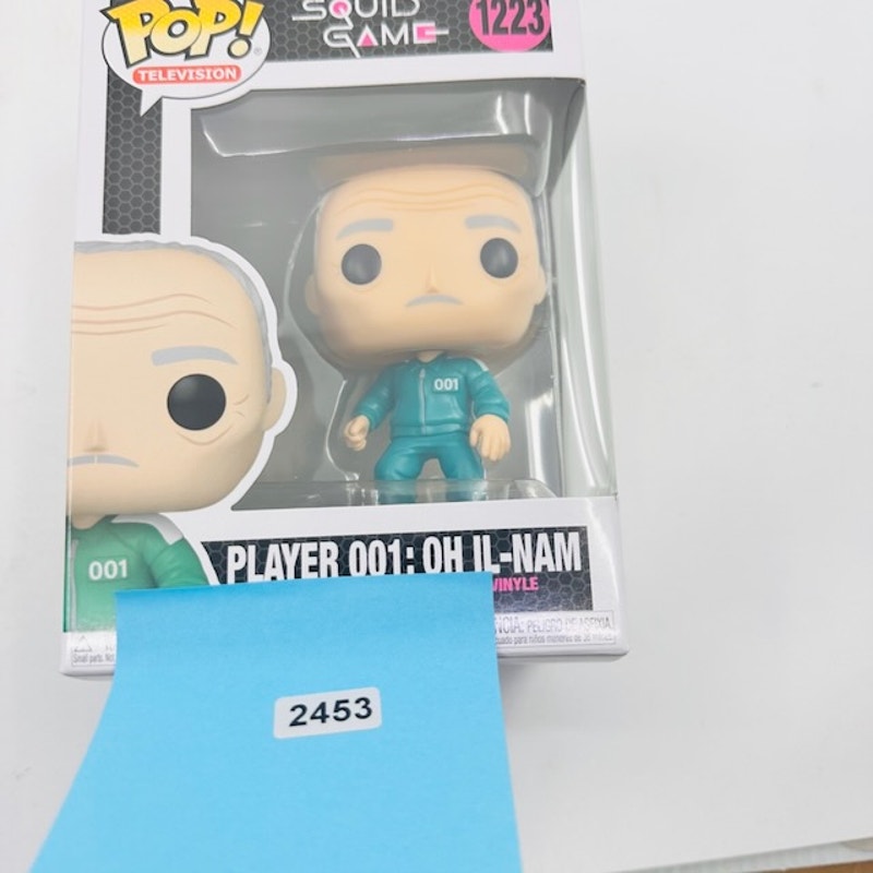 Funko POP TV: Squid Game- Player 001:Oh il-NAM Vinyl Figure #1223