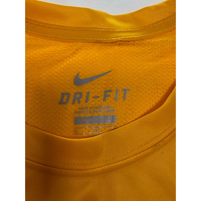 Nike Dri-Fit Football Soccer Goalkeeper Jersey Long Sleeve Gold Mens Size XL