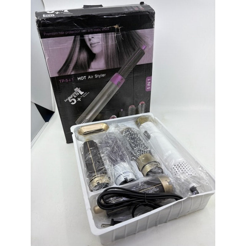 TP-5+1 Hot Air Styler 5 in 1 Hair Dryer Brush Curling Volumizer Set