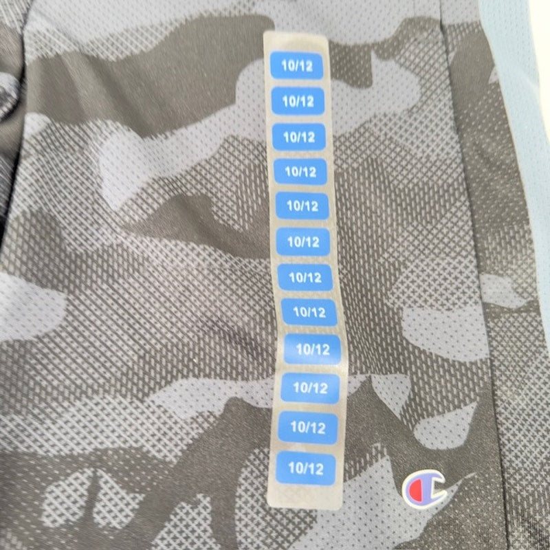 Champion Limo Sweat Shorts Pull On Pockets Camouflage Black Boys 10/12