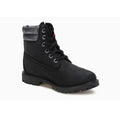 Timberland 6" Waterville Double Collar Combat Boots Black Womens Size 7.5