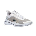 Lacoste Run Spin Ultra Textile Sneakers Shoes Lace Up Mesh White Womens Size 9.5