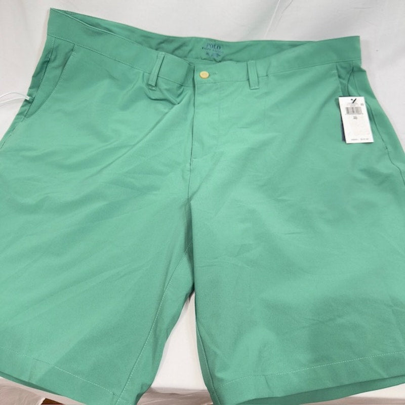 Polo Ralph Lauren All-Day Performance Beach Chino Shorts Green Mens Size 40